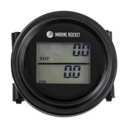 Тахометр универсальный со счетчиком моточасов, подсветкой и внешним питанием, провод 4,5 м (THM111MR